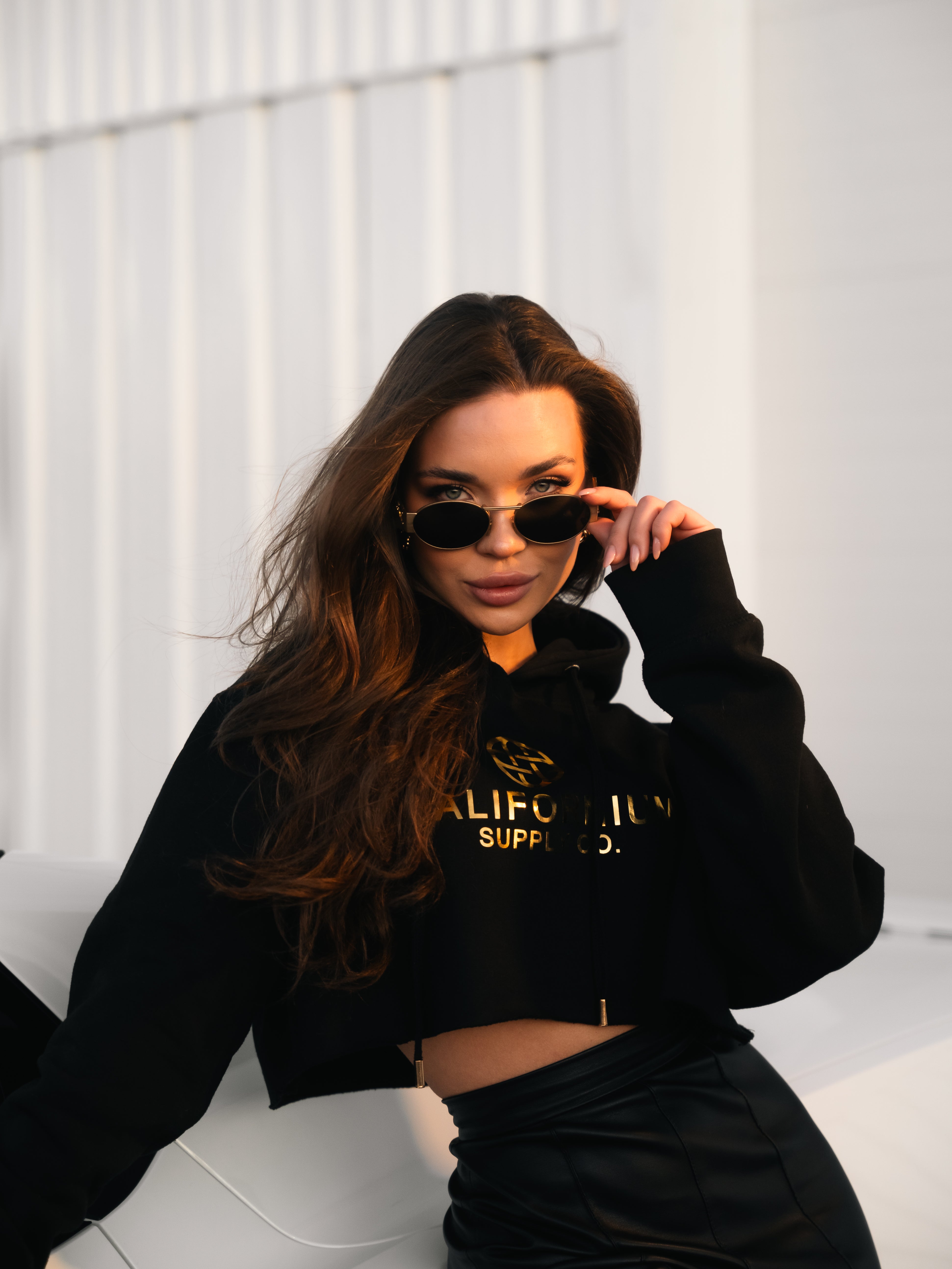 Signature Crop Hoodie