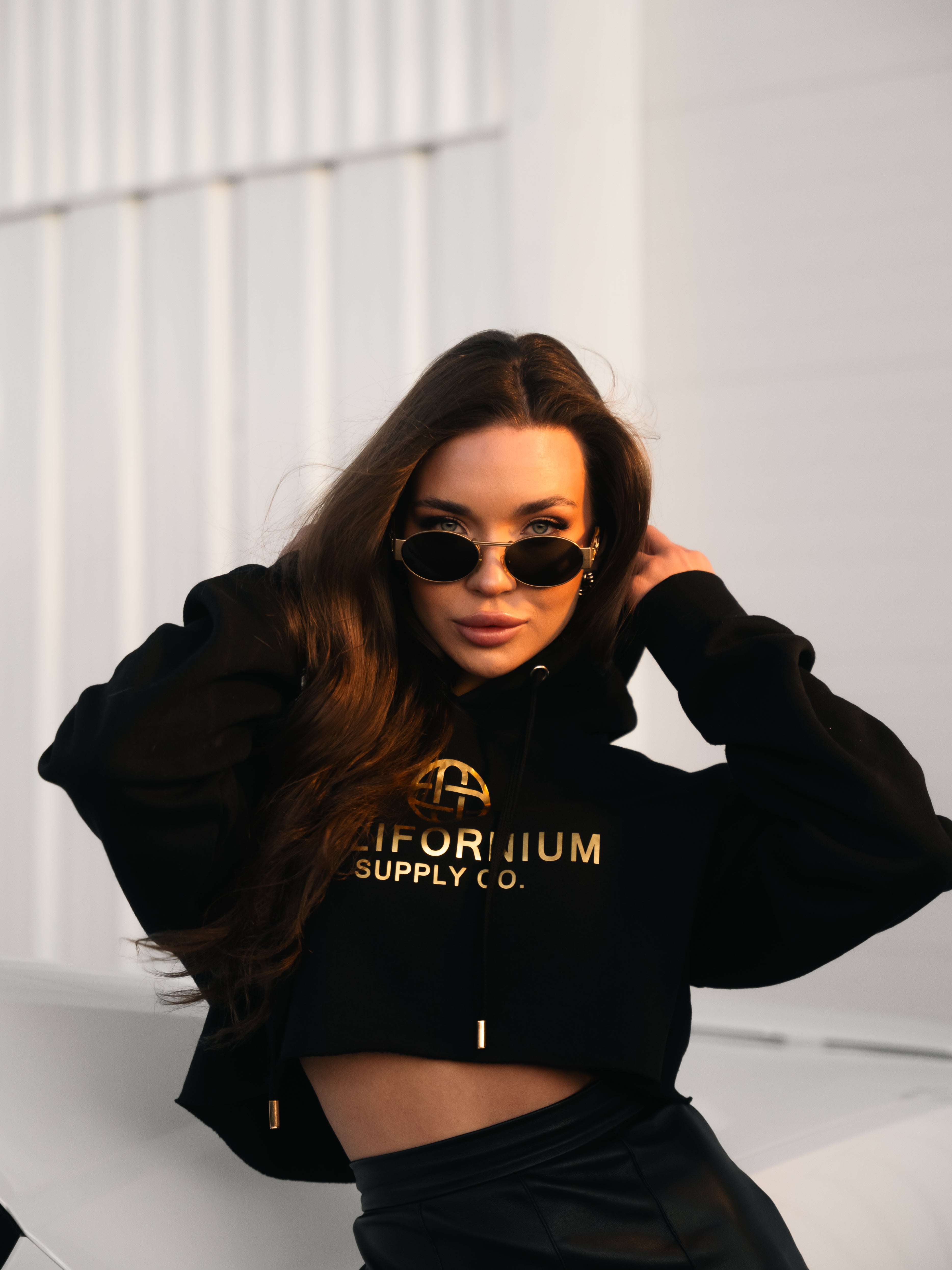 Signature Crop Hoodie