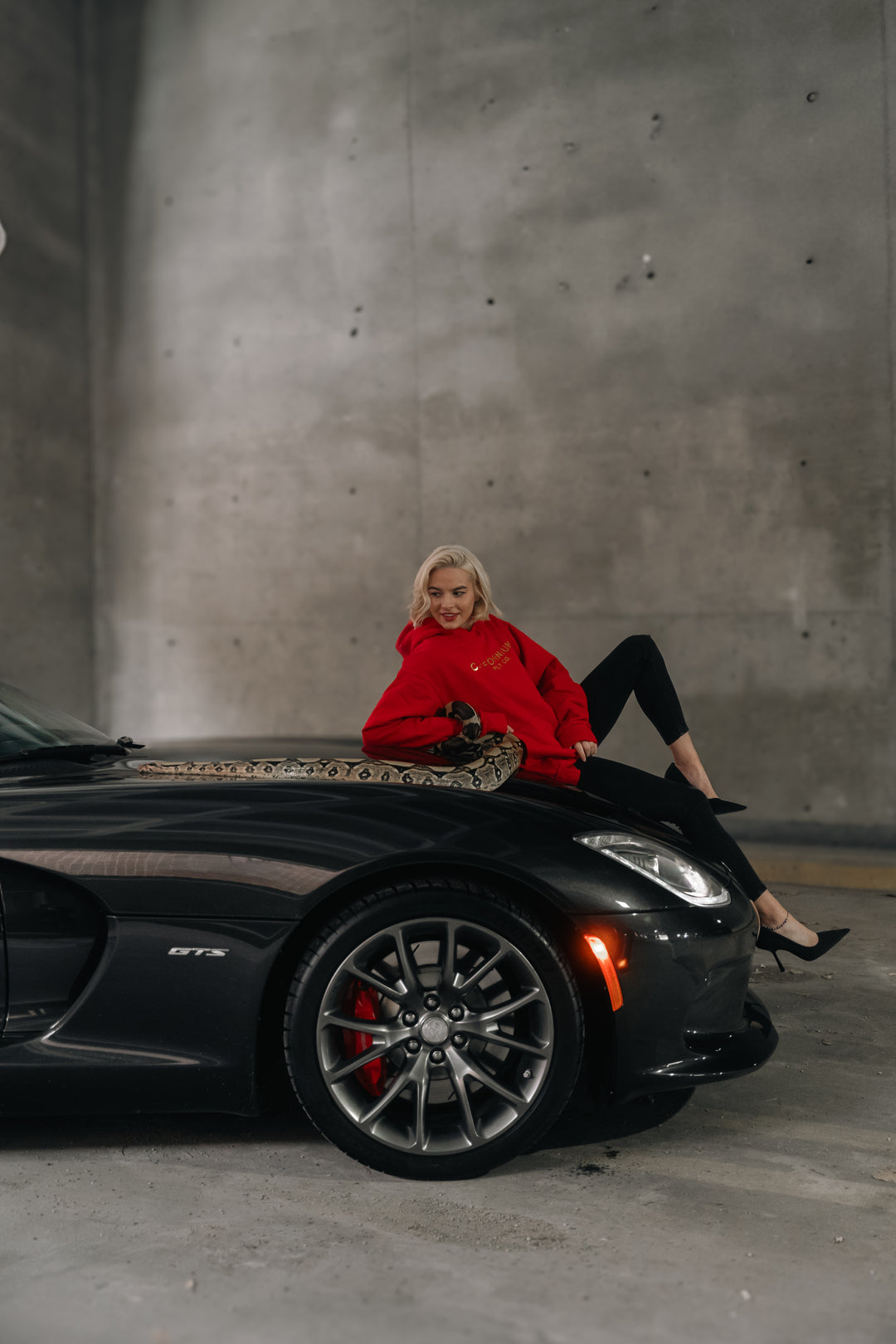 Rosso Red Enclave Relaxed Hoodie